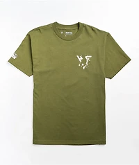 Hypland x Hunter Gon Break Olive T-Shirt
