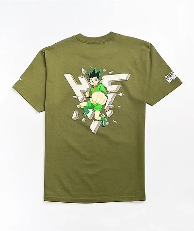 Hypland x Hunter Gon Break Olive T-Shirt