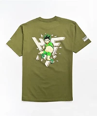 Hypland x Hunter Gon Break Olive T-Shirt