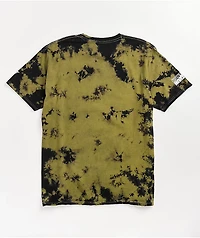 Hypland x Hunter Gon Eye Green & Black Tie Dye T-Shirt
