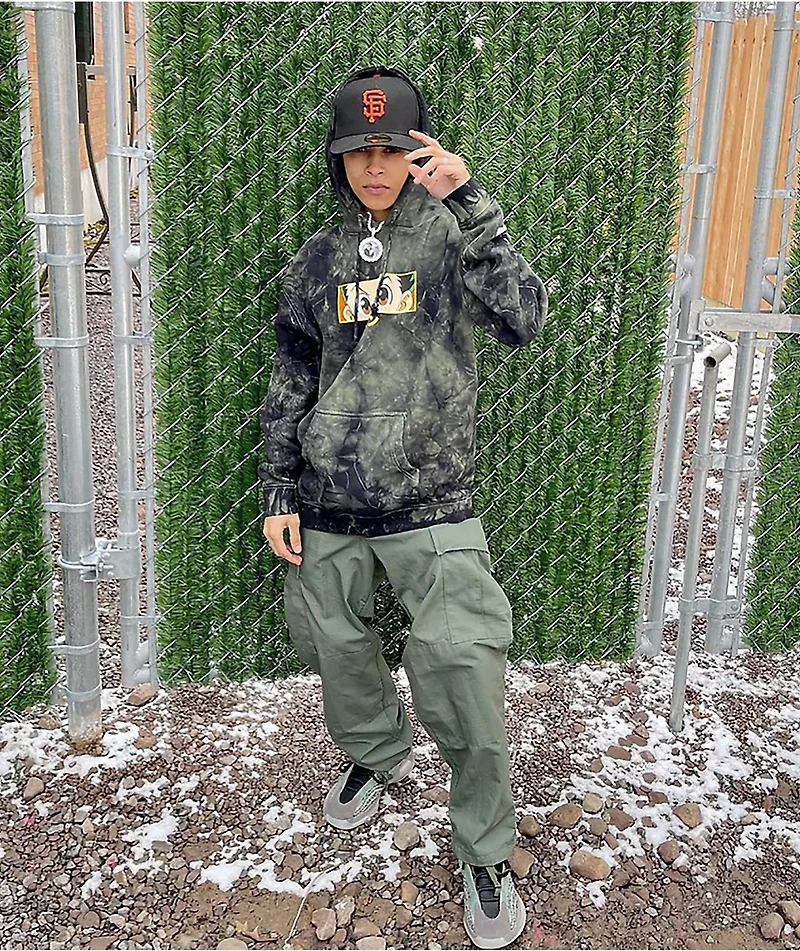 Hypland x Hunter Gon Eye Green Tie Dye Hoodie