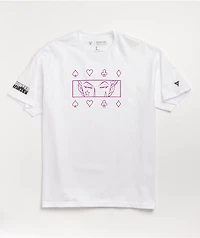 Hypland x Hunter Hisoka Eye White T-Shirt