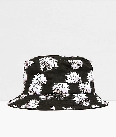 Hypland x Hunter Killua Black Bucket Hat