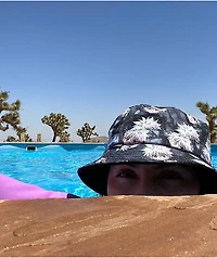 Hypland x Hunter Killua Black Tie Dye Bucket Hat