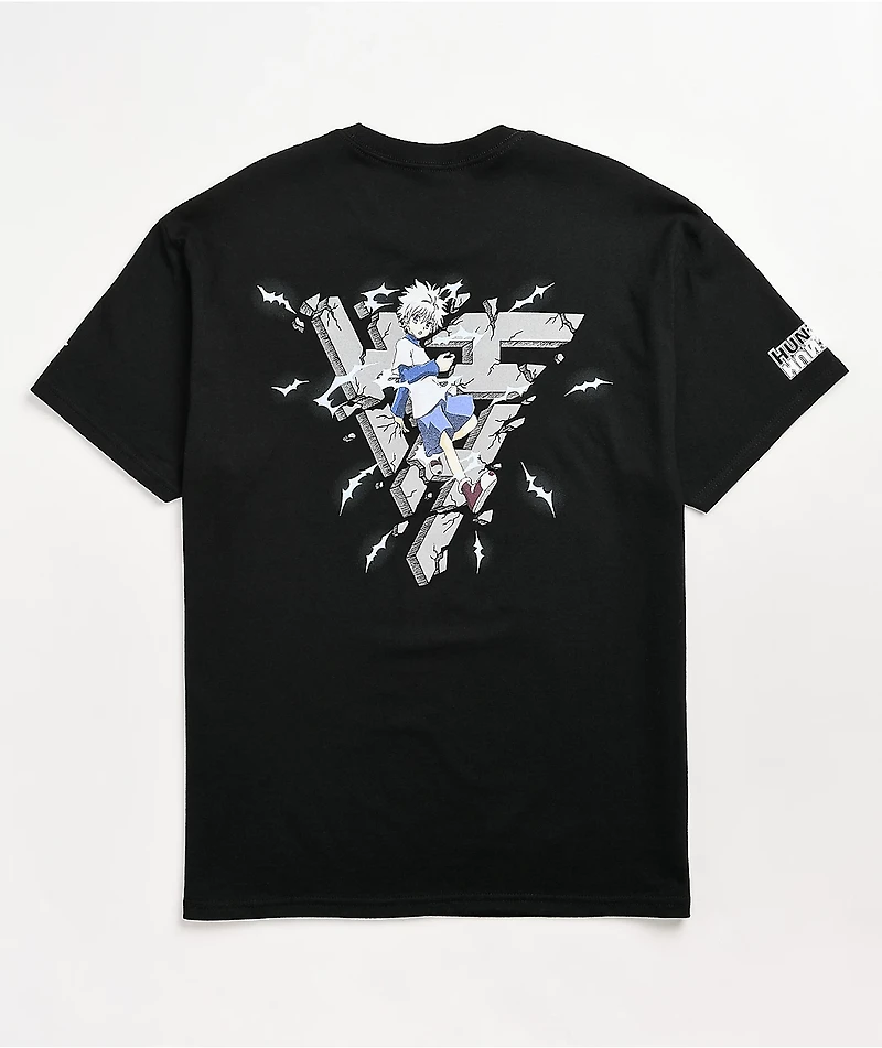 Hypland x Hunter Killua Break Black T-Shirt
