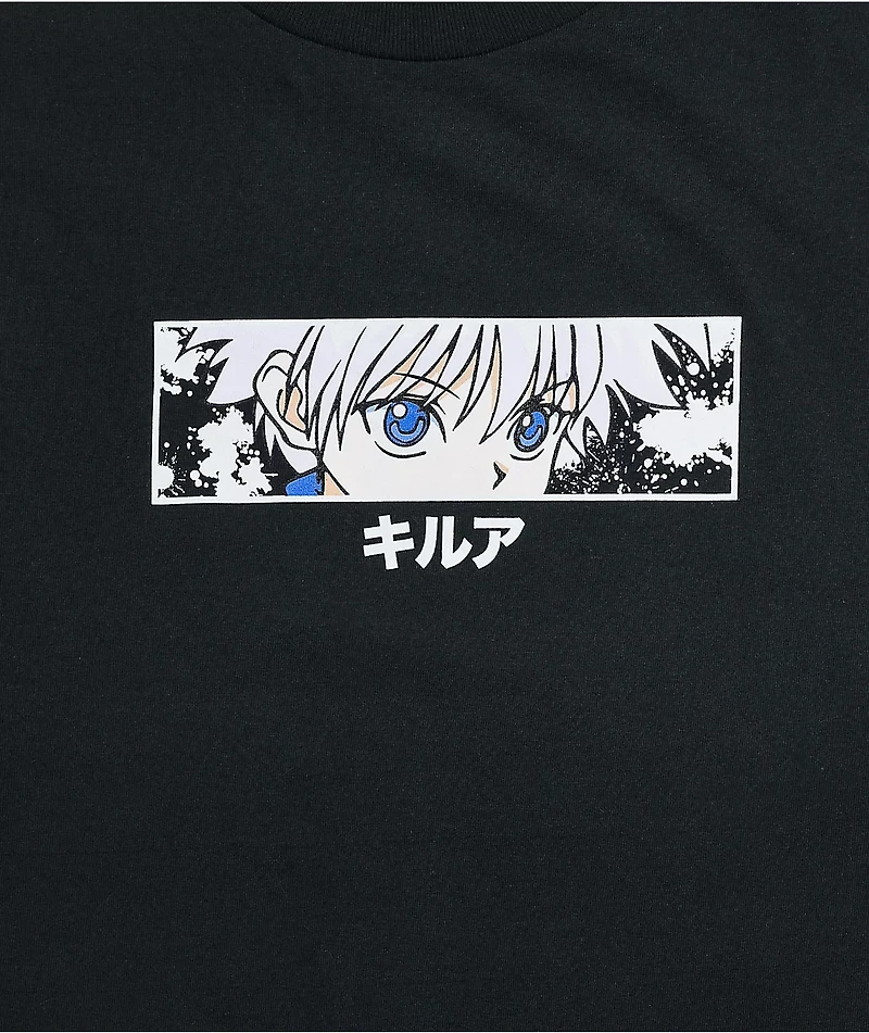 Hypland x Hunter Killua Eye Black T-Shirt