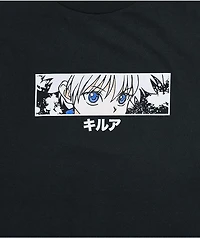 Hypland x Hunter Killua Eye Black T-Shirt
