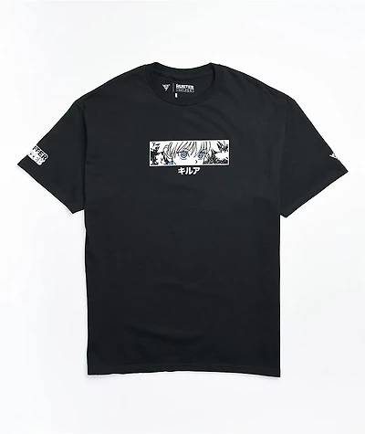 Hypland x Hunter Killua Eye Black T-Shirt