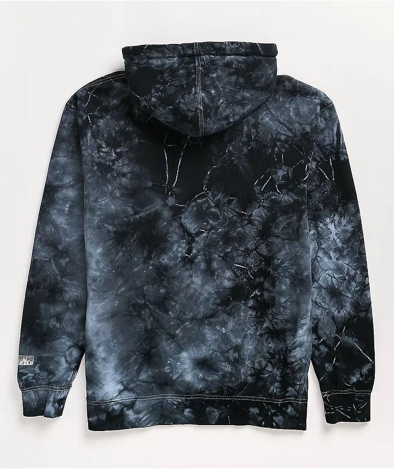 Hypland x Hunter Killua Eye Black Tie Dye Hoodie