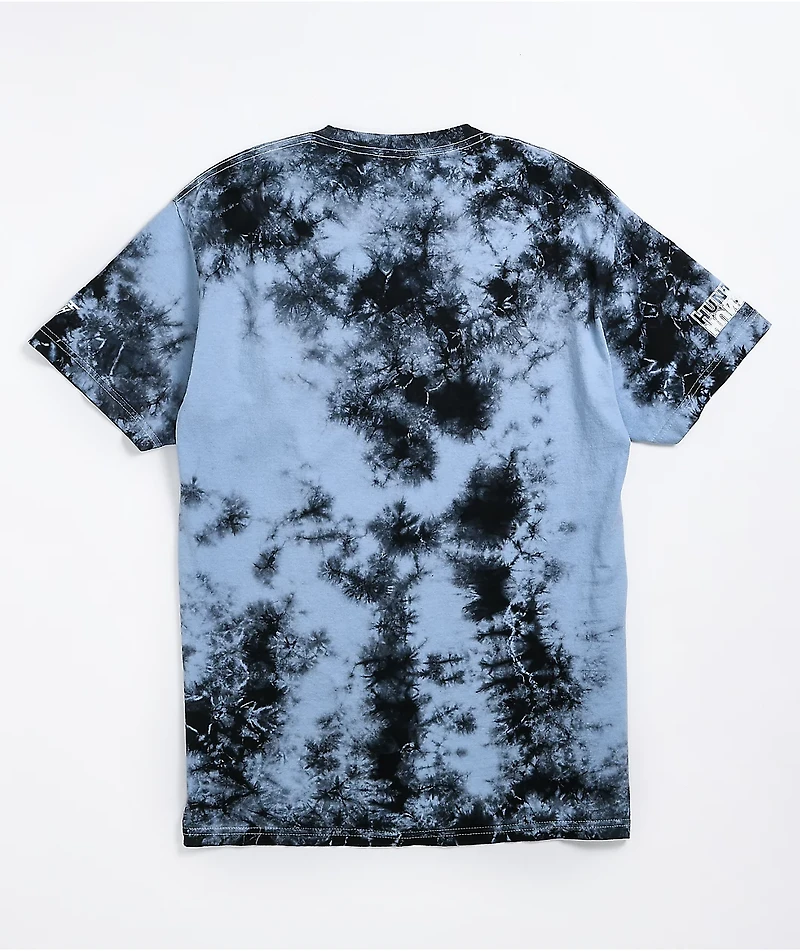 Hypland x Hunter Killua Eye Blue & Black Tie Dye T-Shirt