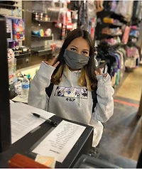 Hypland x Hunter Killua Eye Grey Hoodie