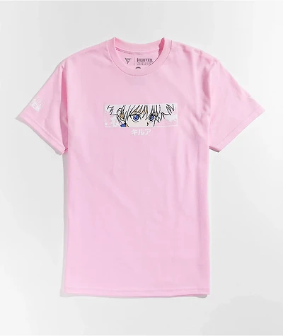Hypland x Hunter Killua Eye Pink T-Shirt