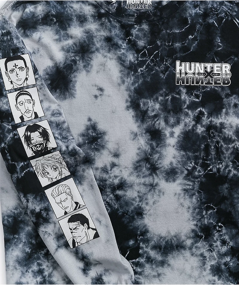 Hypland x Hunter Phantom Black Tie Dye Long Sleeve T-Shirt