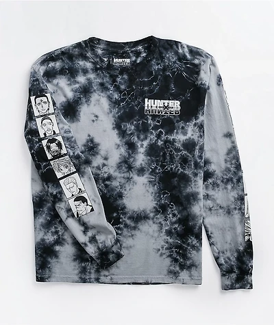 Hypland x Hunter Phantom Black Tie Dye Long Sleeve T-Shirt