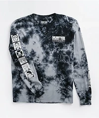 Hypland x Hunter Phantom Black Tie Dye Long Sleeve T-Shirt