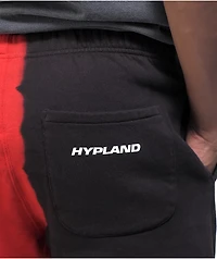Hypland x InuYasha Black & Red Sweatpants