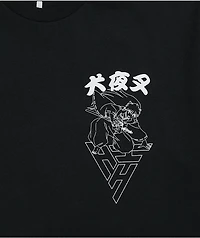 Hypland x InuYasha Crescent Black T-Shirt