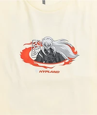 Hypland x InuYasha Flame Cream T-Shirt