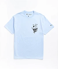 Hypland x InuYasha Sesshomaru Crescent Light Blue T-Shirt