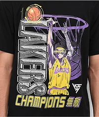 Hypland x NBA Lakers Box Black T-Shirt