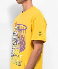 Hypland x NBA Lakers Robo gold T-Shirt