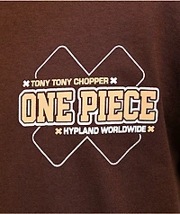 Hypland x One Piece Tony Tony Chopper Brown T-Shirt