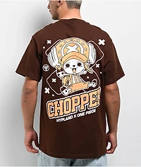 Hypland x One Piece Tony Tony Chopper Brown T-Shirt