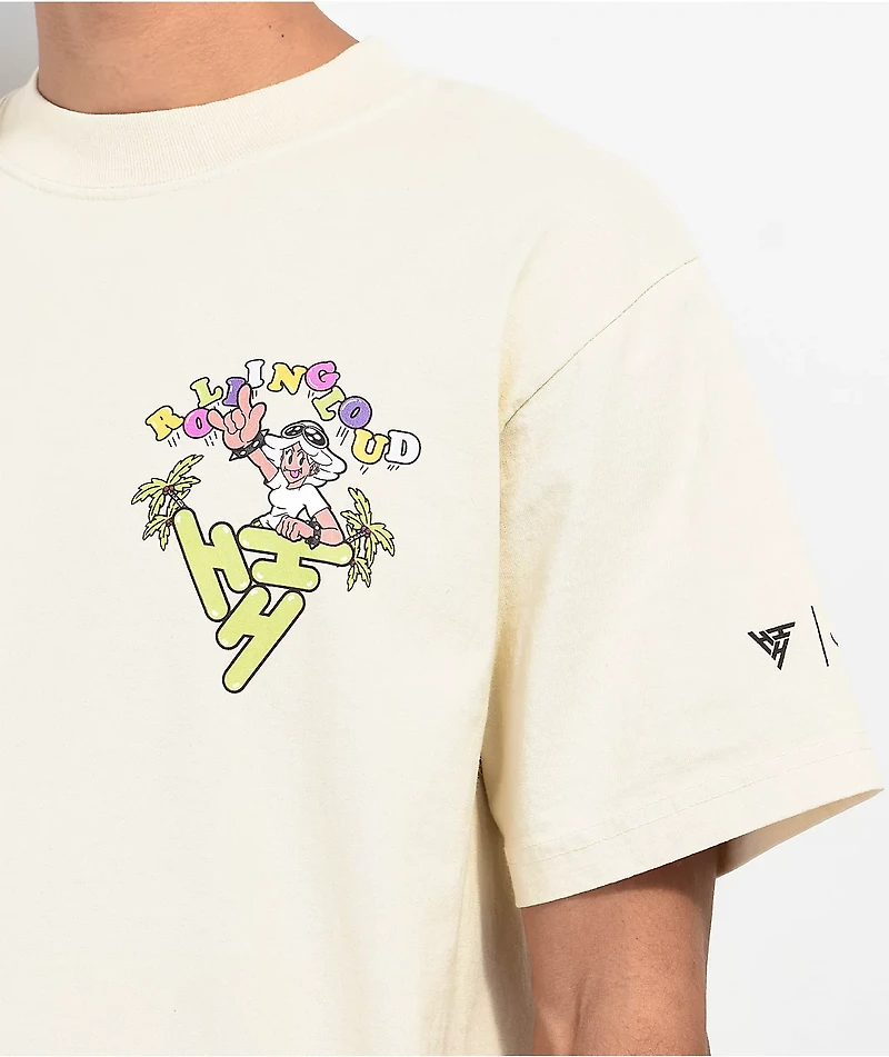 Hypland x Rolling Loud Line Up Sand T-Shirt