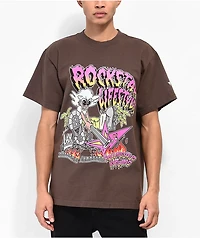 Hypland x Rolling Loud Rockstar Brown T-Shirt