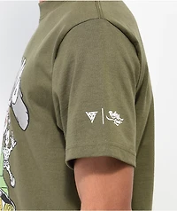Hypland x Rolling Loud Tank Skeleton Green T-Shirt