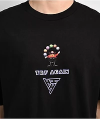 Hypland x Sonic The Hedgehog Try Again Black T-Shirt