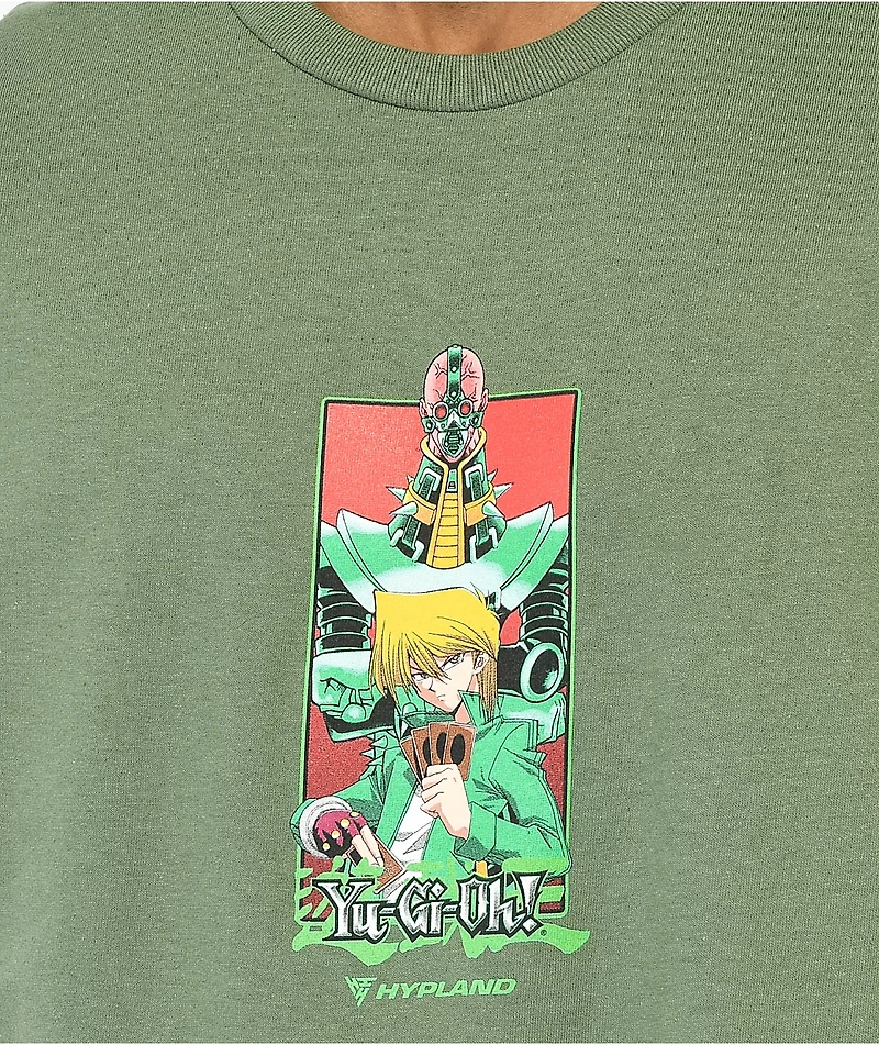 Hypland x Yu-Gi-Oh! Joey Jinzo Green T-Shirt