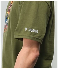 Hypland x Yu-Gi-Oh Exodia Olive T-Shirt