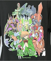 Hypland x Yu-Gi-Oh Joey Monsters Black T-Shirt