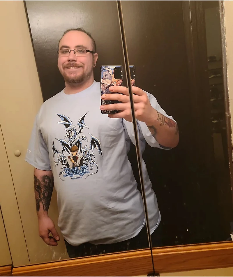Hypland x Yu-Gi-Oh Kaiba Blue Eyes T-Shirt