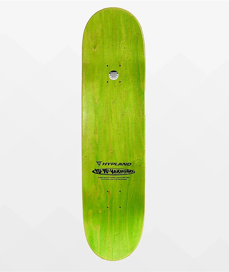 Hypland x Yu Yu Hakusho Kurama 8.25" Skateboard Deck