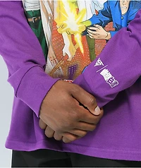 Hypland x Yu Hakusho Kuwabara Purple Long Sleeve T-Shirt