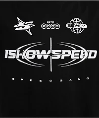 IShowSpeed Crosshair Black T-Shirt
