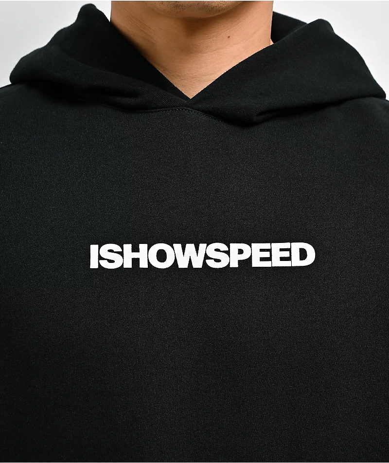 IShowSpeed Motion Black Hoodie