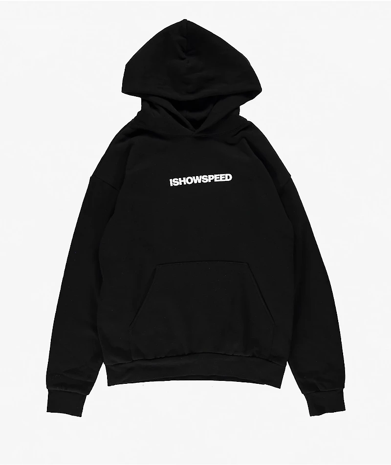 IShowSpeed Motion Black Hoodie