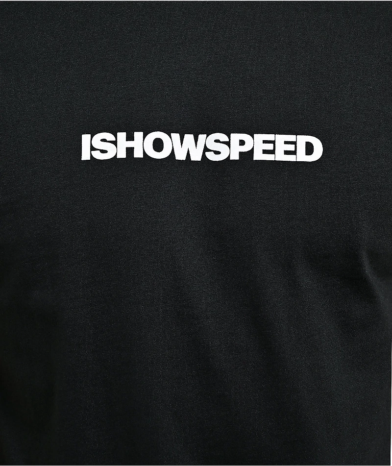 IShowSpeed Motion Black T-Shirt