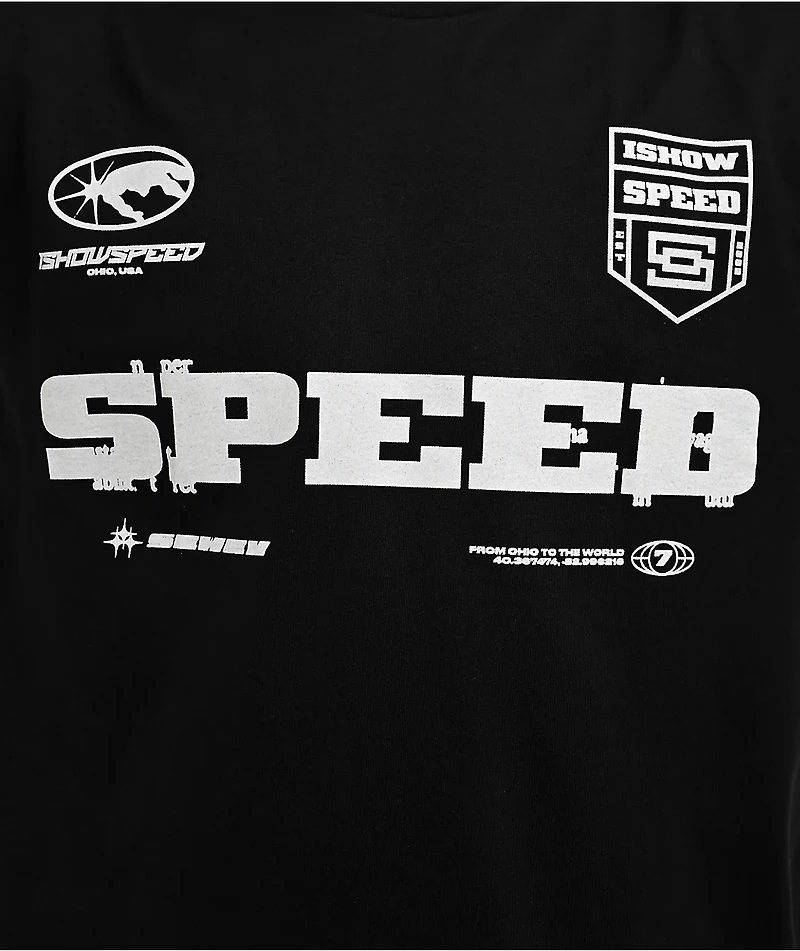 IShowSpeed Skull Black T-Shirt
