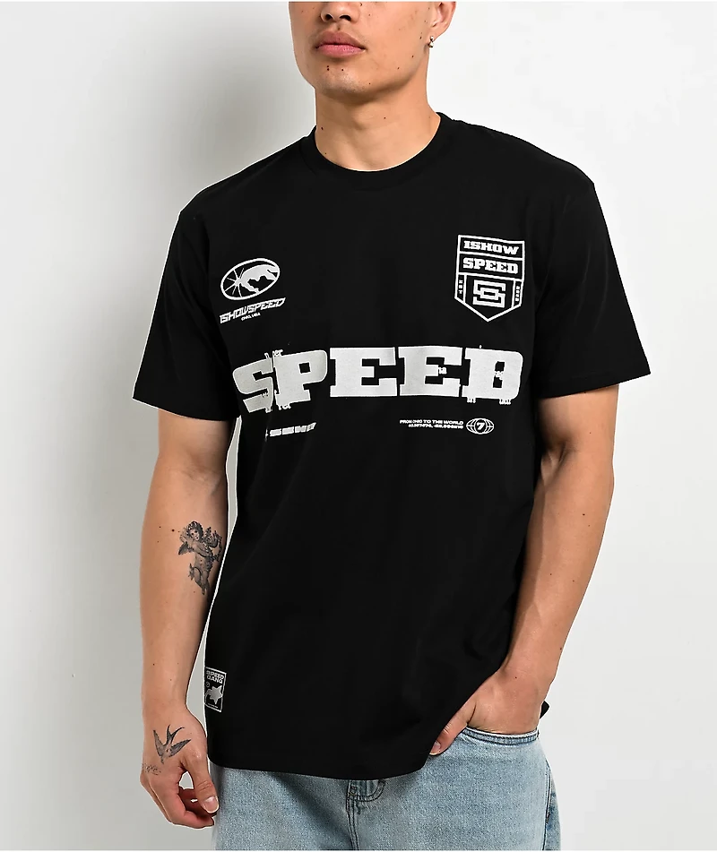 IShowSpeed Skull Black T-Shirt