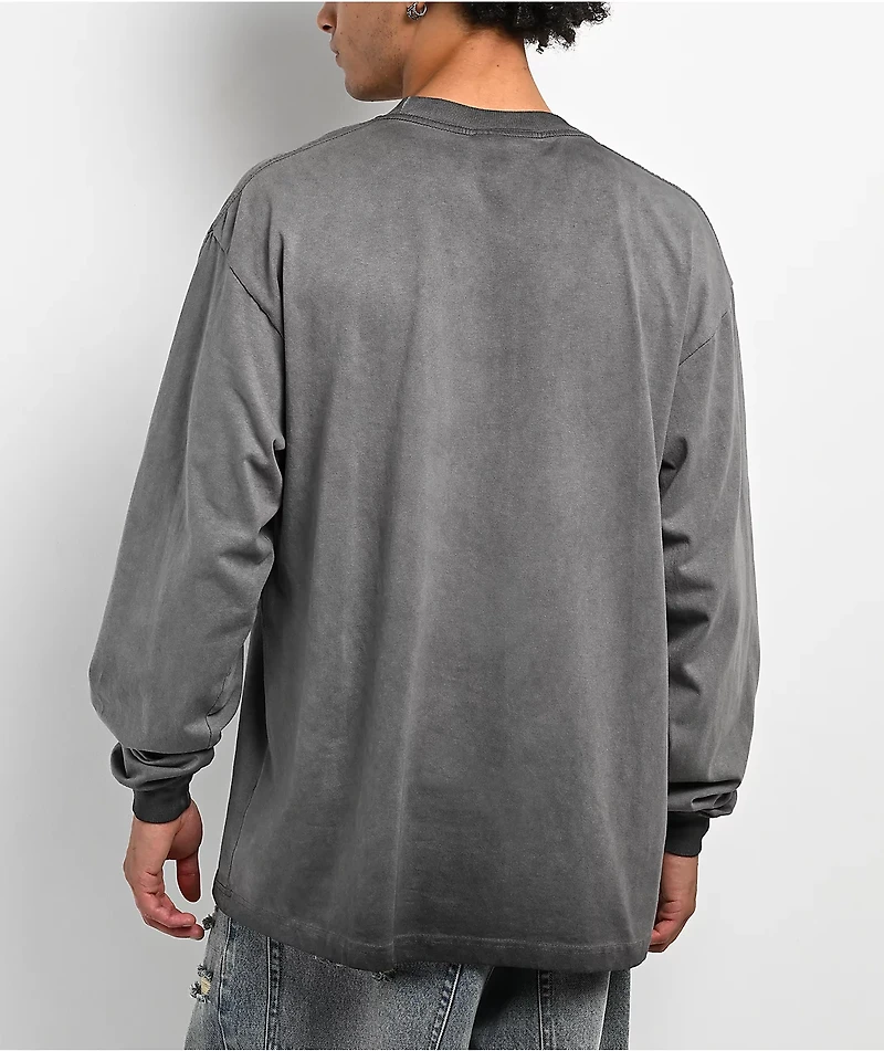 ITA Char Oil Wash Long-Sleeve T-Shirt