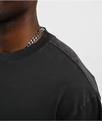 ITA Eon Distressed Black Wash T-Shirt