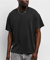 ITA Eon Distressed Black Wash T-Shirt