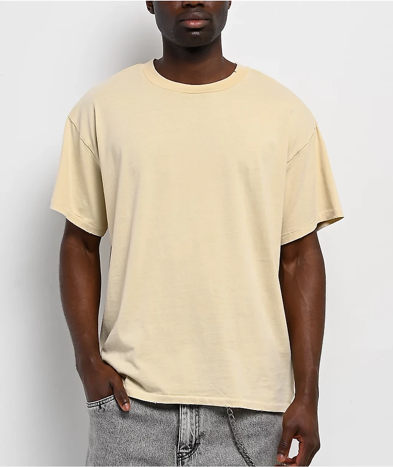 ITA Eon Distressed Sand Wash T-Shirt