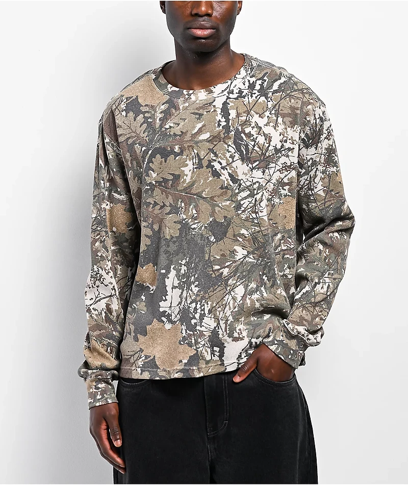 ITA Flux Camo Thermal Long Sleeve T-Shirt