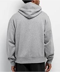 ITA Fractal Grey Crop Hoodie