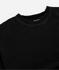 ITA Kids Portal Black Contrast Stitch Boxy T-Shirt